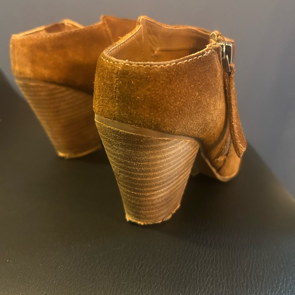 Suede Mule Booties - image 3